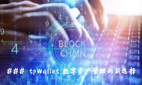 ### tpWallet：数字资产管理的新选择