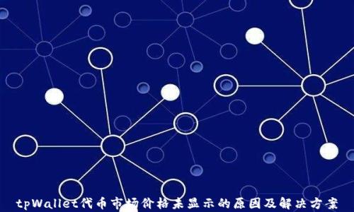 
tpWallet代币市场价格未显示的原因及解决方案