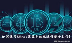 如何使用KDpay苹果手机版进行安全支付？